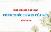 Công thức Lewis của SCl2 (Sulfur dichloride Lewis Structure)